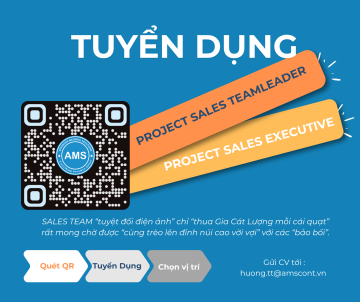 Vị trí: Project Sales Team Leader and Sales Executive 
