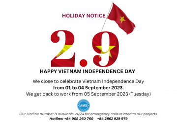 HOLIDAY NOTICE FOR Independence Day